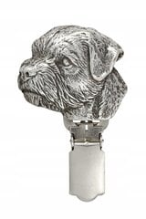 Брошь-клипса с изображением собаки породы бордер-терьер 5056739270639 цена и информация | Брошь | pigu.lt