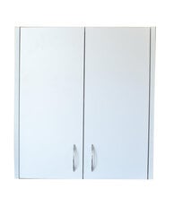 Vonios spintelė Zuzia 20/56, balta цена и информация | Шкафчики для ванной | pigu.lt