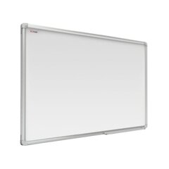Porcelianinė magnetinė lenta Allboards P3 100x80 cm, balta цена и информация | Канцелярские товары | pigu.lt