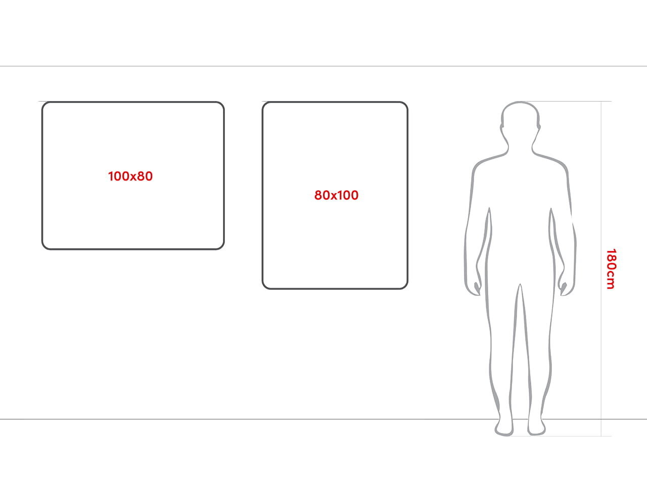 Porcelianinė magnetinė lenta Allboards P3 100x80 cm, balta kaina ir informacija | Kanceliarinės prekės | pigu.lt