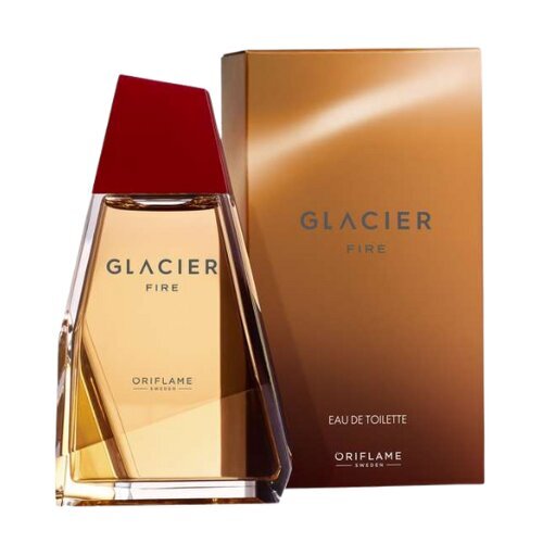 Tualetinis vanduo Oriflame Glacier Fire EDT vyrams, 100 ml kaina ir informacija | Kvepalai vyrams | pigu.lt