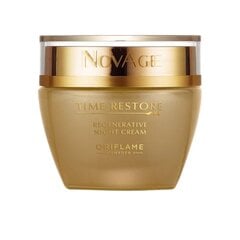 Naktinis veido kremas Oriflame NovAge Time Restore, 50 ml kaina ir informacija | Veido kremai | pigu.lt