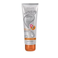 Šveičiamasis pėdų kremas Oriflame Feet Up Advanced Feet Cream, 75 ml цена и информация | Скрабы для тела | pigu.lt