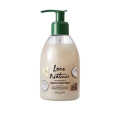 Жидкое мыло для рук Oriflame Nourishing Love Nature с органическим маслом какао и кокосовым маслом цена и информация | Мыло | pigu.lt