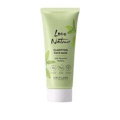 Valomoji veido kaukė su verbenomis Oriflame Love Nature Face Mask, 30 ml kaina ir informacija | Veido kaukės, paakių kaukės | pigu.lt