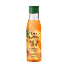 Гель для душа Oriflame Love Nature Tropical Blend с органическим манго и маракуйей цена и информация | Масла, гели для душа | pigu.lt