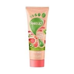 Gaivinamasis pėdų kremas Oriflame Feet Up Pink Grapefruit and Kiwi Foot Cream, 75 ml kaina ir informacija | Kūno kremai, losjonai | pigu.lt