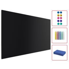 Magnetinė metalinė lenta MetalBoards, juoda, 120x90cm цена и информация | Канцелярские товары | pigu.lt