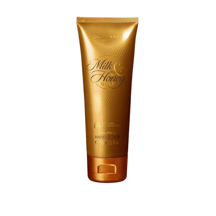 Rankų šveitiklis Oriflame Milk & Honey Gold Hand Scrub, 200 ml kaina ir informacija | Kūno šveitikliai | pigu.lt