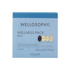 Oriflame WellnessPack Wellosophy vyrams kaina ir informacija | Dušo želė, aliejai | pigu.lt