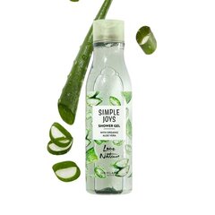 Dušo gelis Oriflame Simple Joys Love Nature Shower Gel With Organic Aloe Vera, 250 ml цена и информация | Масла, гели для душа | pigu.lt