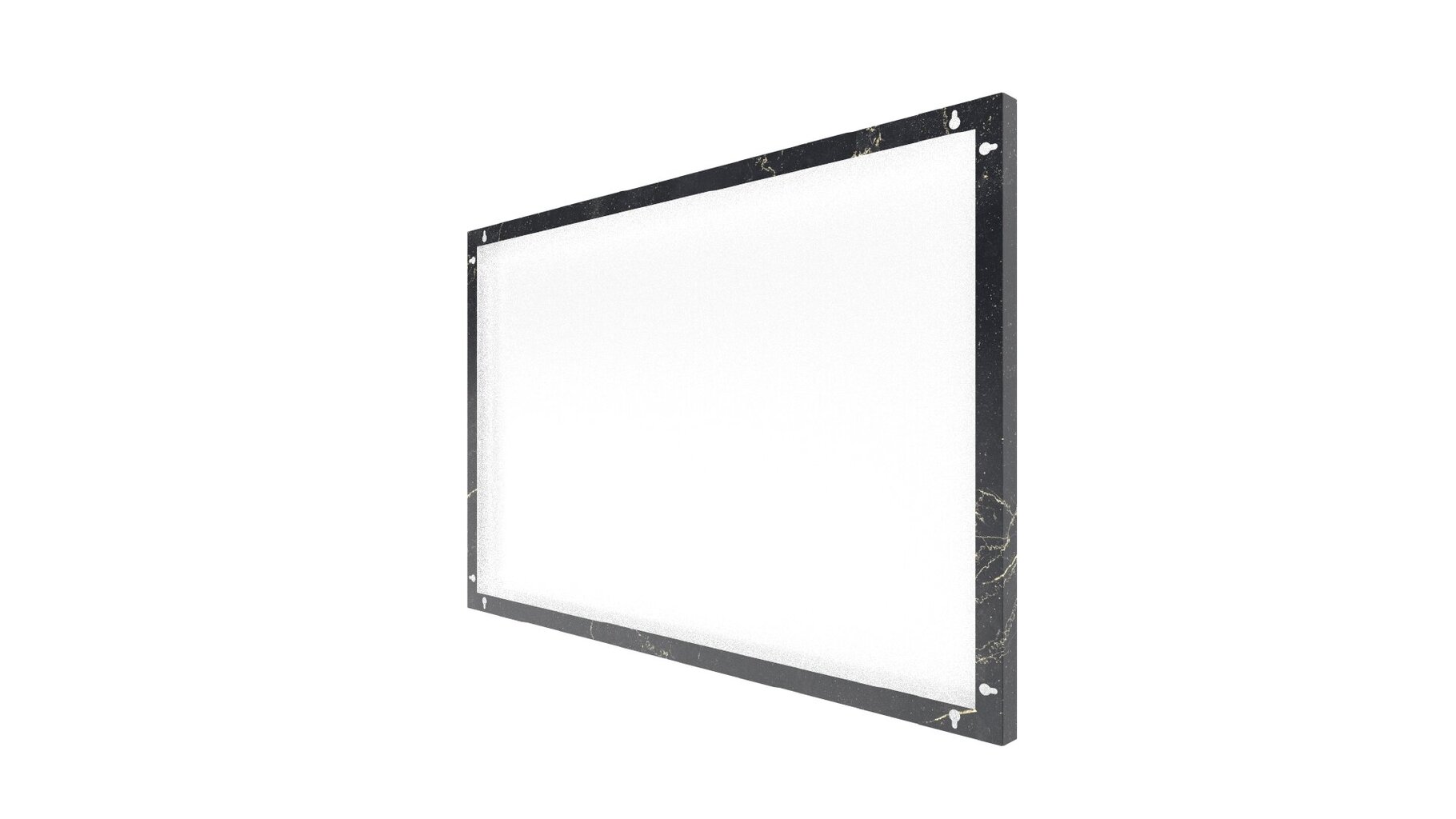 Sieninė lenta MetalBoards Black Marmur, 60x40 kaina ir informacija | Kanceliarinės prekės | pigu.lt