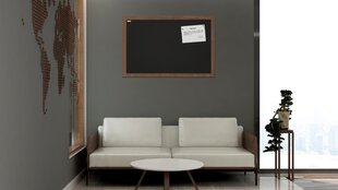 Magnetinė kreidinė lenta su mediniu rėmu Allboards, 90x60 cm цена и информация | Канцелярские товары | pigu.lt
