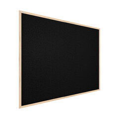 Kamštinė lenta, juoda, 100x80 cm kaina ir informacija | Kanceliarinės prekės | pigu.lt
