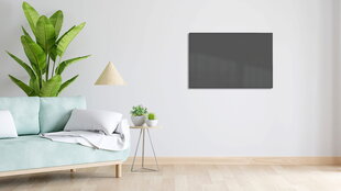 Magnetinė stiklinė lenta Allboards 60x40 cm, pilka kaina ir informacija | Kanceliarinės prekės | pigu.lt