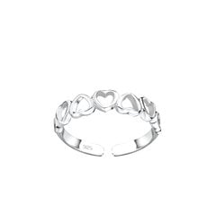 Серебряное кольцо на палец ноги для девушек Elfas SKGM007 цена и информация | Аксессуары для детей | pigu.lt