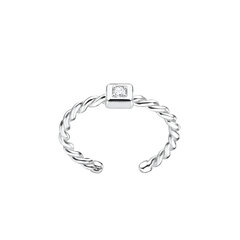 Серебряное кольцо на палец ноги для девушек Elfas SKGM014 цена и информация | Аксессуары для детей | pigu.lt