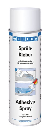 Weicon Adhesive Spray 500 ml Skaidrus Universalūs klijai klijuoja lengvas medžiagas kaina ir informacija | Klijai | pigu.lt
