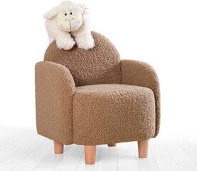 Vaikiškas fotelis Asie Moylo, smėlio spalvos цена и информация | Детские диваны, кресла | pigu.lt