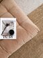 Sofa-lova Fold Kadife, smėlio spalvos цена и информация | Sofos | pigu.lt