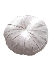 Grindų pagalvė Atelier Del Sofa Vintage Fitilli, balta kaina ir informacija | Sėdmaišiai ir pufai | pigu.lt