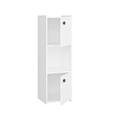 Ванная шкафчик Kalune Design Teo, белая цена и информация | Шкафчики для ванной | pigu.lt