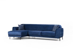 Kampinė sofa-lova Image Corner Left, mėlyna цена и информация | Угловые диваны | pigu.lt