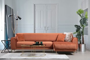 Kampinė sofa-lova Image Corner Right, oranžinė цена и информация | Угловые диваны | pigu.lt