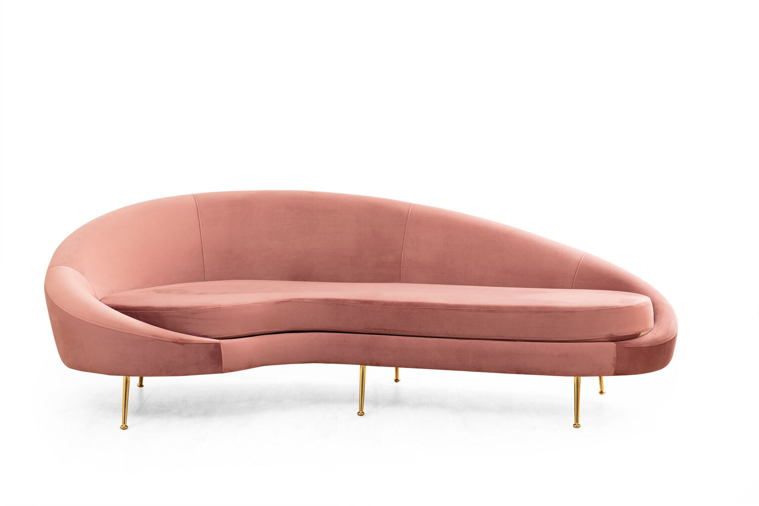 Sofa Eses, rožinė kaina ir informacija | Sofos | pigu.lt