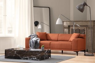 Sofa Petra, oranžinė цена и информация | Диваны | pigu.lt