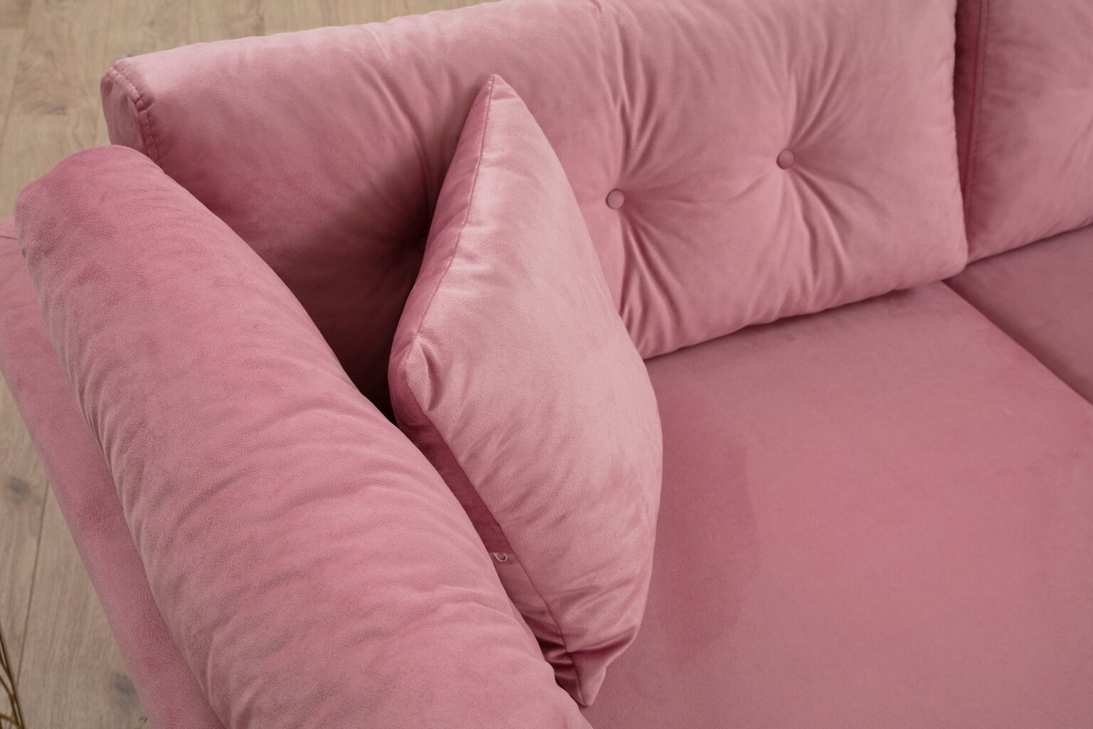 Sofa Mapa, rožinė цена и информация | Sofos | pigu.lt
