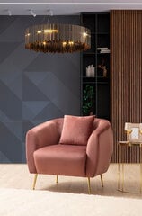 Fotelis Hanah Home Eses, rožinis цена и информация | Кресла в гостиную | pigu.lt