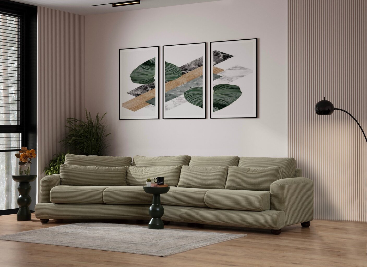 Sofa River, žalia цена и информация | Sofos | pigu.lt