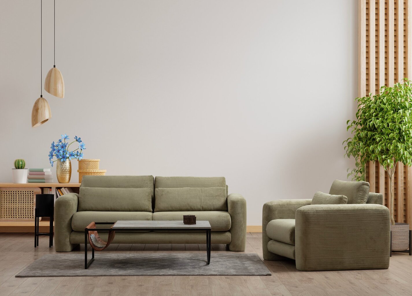 Sofa Lily, žalia цена и информация | Sofos | pigu.lt