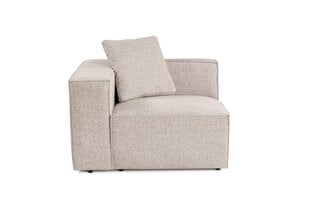 Fotelis Lora L1, smėlio spalvos цена и информация | Кресла в гостиную | pigu.lt