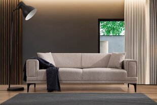 Sofa-lova Horizon, smėlio spalvos kaina ir informacija | Sofos | pigu.lt