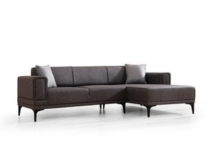 Kampinė sofa-lova Horizon Right, pilka kaina ir informacija | Minkšti kampai | pigu.lt