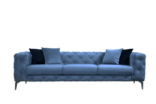 Sofa Como, mėlyna kaina ir informacija | Sofos | pigu.lt