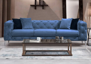 Sofa Como, mėlyna kaina ir informacija | Sofos | pigu.lt