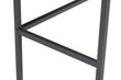 Konsolė Kalune Design Canvas, ruda/juoda kaina ir informacija | Stalai-konsolės | pigu.lt