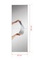 2-ių dalių veidrodžio komplektas Kalune Design Rectangular 2, sidabrinis kaina ir informacija | Veidrodžiai | pigu.lt