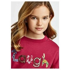 Mayoral džemperis mergaitėms, raudonas цена и информация | Свитеры, жилетки, пиджаки для девочек | pigu.lt