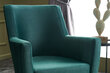 Fotelis Hanah Home Gonca, žalias kaina ir informacija | Svetainės foteliai | pigu.lt