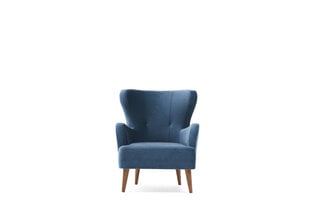 Fotelis Hanah Home Karina, mėlynas kaina ir informacija | Svetainės foteliai | pigu.lt