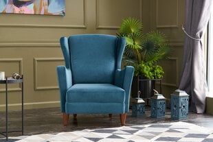 Fotelis Hanah Home Lola Berjer, mėlynas цена и информация | Кресла в гостиную | pigu.lt