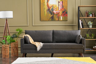 Sofa-lova Bella, pilka цена и информация | Диваны | pigu.lt