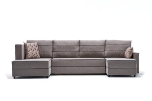 Kampinė sofa-lova Ece Panoramik, smėlio spalvos цена и информация | Угловые диваны | pigu.lt