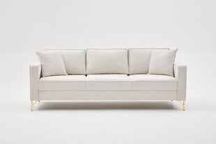 Sofa Berlin, smėlio spalvos цена и информация | Диваны | pigu.lt