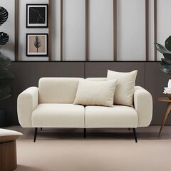 Sofa Side, smėlio spalvos kaina ir informacija | Sofos | pigu.lt