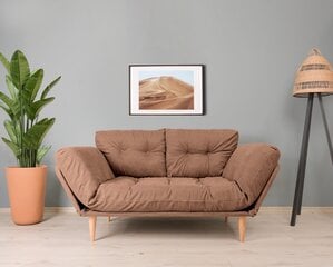 Sofa-lova Nina, ruda цена и информация | Диваны | pigu.lt
